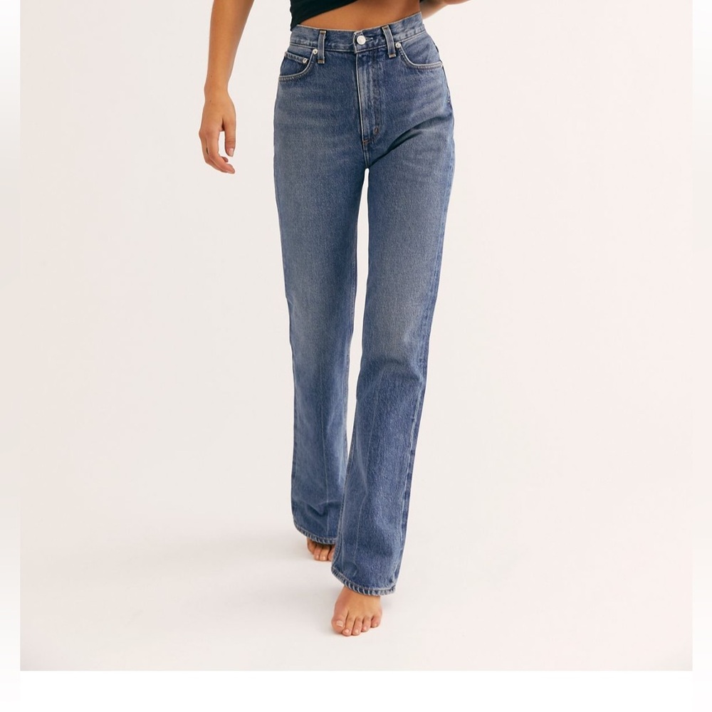 Agolde vintage hi rise flare in carousel